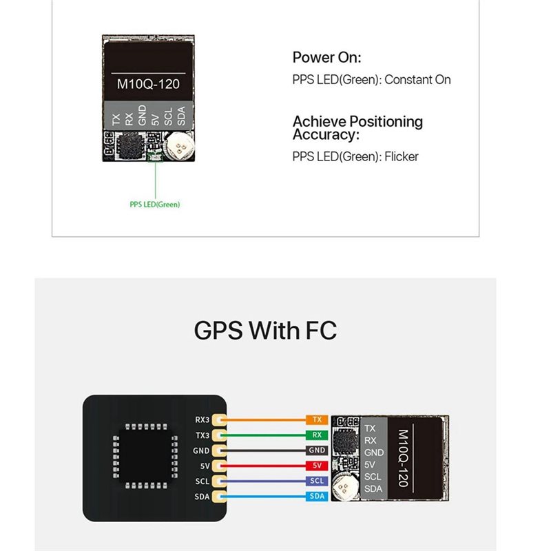 Módulo GPS M10Q, protocolo dup - Drone Compass avaliação e preço
